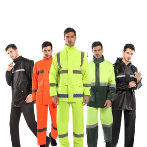 Impermeable Reflectante Personalizado, Chaqueta Impermeable para Motocicleta, Pantalones de Tela Oxford con PVC, Capotes para Lluvia para Motociclistas - Product Image 5