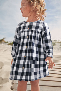 Vêtements pour bébés et femmes, robes décontractées pour enfants, jolies robes à carreaux à manches longues pour filles en provenance de Chine - Product Image 4