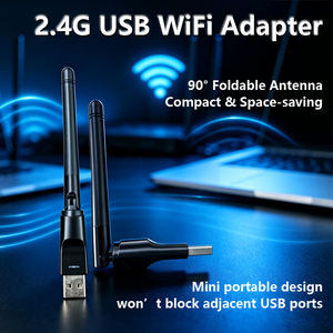 IFA02 Adaptador WiFi USB 2.4G de Alta Penetración, Antena Plegable de 90°, 150Mbps, Adaptador Inalámbrico Compacto para Computadora de Escritorio y Portátil - Product Image 4
