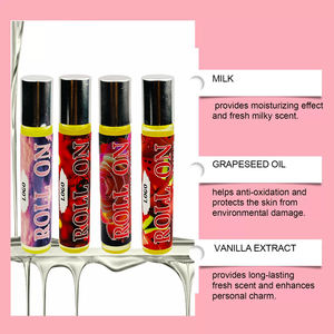 Conveniente rollo de aceite esencial de 10ml en botellas de rollo botella de desodorante de rollo de aceite de perfume perfumado dulce - Product Image 2