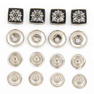 Botón a Presión Metálico de 15 mm a Precio de Fábrica, Accesorios para Prendas de Vestir, Botón a Presión de Aleación de Zinc - Product Image 2