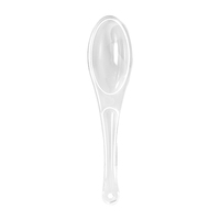 Cuillère d'emballage de sirop portable cuillère à miel emballage de miel cuillère à miel en plastique avec couvercle en papier d'aluminium