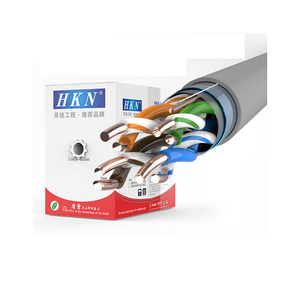 Gigabit tốc độ <span class=keywords><strong>24</strong></span> <span class=keywords><strong>AWG</strong></span> <span class=keywords><strong>FTP</strong></span> <span class=keywords><strong>CAT5E</strong></span> Ethernet Cáp ngoài trời 8 lõi che chắn Twist cặp đồng trần cáp không thấm nước - Product Image 1