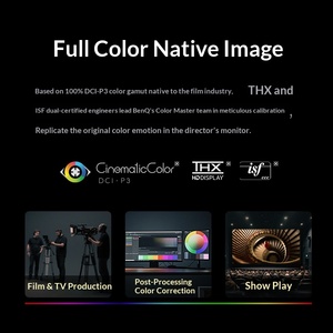 Nuevo Proyector <span class=keywords><strong>BenQ</strong></span> W6050 Láser 4K HDR 3D para Cine en Casa, Modelo Flagship (ANSI 2600 Lúmenes, Lente 1.0-1.6, Nativo 100 I-P3) - Product Image 5