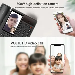 Smartphone LTE 4G con Telefono Fisso Wireless, Android 8.1 Deca Core, Videocitofono Universale per Anziani con SIM 4G e WIFI - Product Image 3