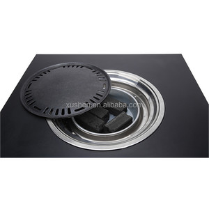 Nhà Máy Bán buôn thép di động than BBQ nướng đặt đóng dấu gấp bảng cho dã ngoại ngoài trời & cắm trại - Product Image 4