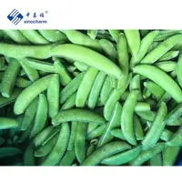 Sinocharm Top Grade Delicious Rau Đông Lạnh Hạt Đậu Tươi Đông Lạnh IQF Sugar Snap Peas