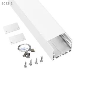 1000*50*32mm soffitto a parete incasso U alluminio profilati canale per 2 linee flessibili Led strisce - Product Image 1