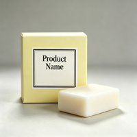 Ensemble de boîtes à savon rigides personnalisables avec gaufrage et laminage mat pour l'emballage du savon