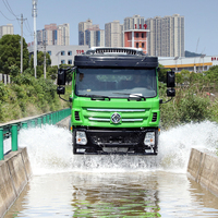 Nouveau Dongfeng 6x6 Off-Road Luxury Coach Bus De Transports 25 Seats Diesel City Buses Boîte de vitesses manuelle Camion en vente