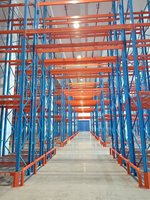 Estanterías de Almacenamiento de Acero Laminado en Frío Sunli de Alta Calidad, con Recubrimiento en Polvo, Estanterías de Paletización, Estanterías de Carga Pesada