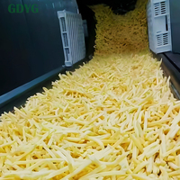 Frites surgelées en vrac de qualité supérieure, 100% pommes de terre véritables, prêtes à frire, 1 kg/sac, dorées et croustillantes, pour restaurants et services de restauration, non-OGM, OEM