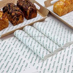 Papier sulfurisé vierge enduit de PE de qualité alimentaire, écologique et personnalisable pour l'emballage de pain, de gâteaux et de snacks - Product Image 1