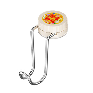 Crochet à ventouse en acier inoxydable, crochet simple, capacité de charge de 1 à 3 kg, design moderne et durable pour les bureaux scolaires - Product Image 1