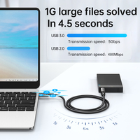 Cable de Datos USB Tipo B de Alta Velocidad Premium, 0.5m 3m, PVC, Conductor de Cobre Puro, Carga Rápida 3A, Blindaje Trenzado, para Escáner de Computadora