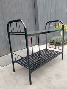 Remises exclusives <span class=keywords><strong>Lit</strong></span> <span class=keywords><strong>superposé</strong></span> en métal noir avec échelle <span class=keywords><strong>Lit</strong></span> Dubai Hot Selling - Product Image 3