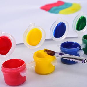Set di 6 <span class=keywords><strong>Colori</strong></span> di Pittura Acrilica di Alta Qualità Non Tossica per Bambini, 3ml per Colore - Product Image 2