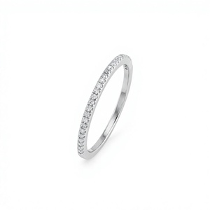 Bague en diamant en argent sterling 925 - Product Image 1