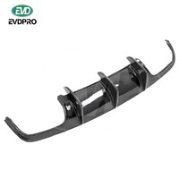 Diffuseur arrière en fibre de carbone de style EVD pour Mercedes Benz Classe C W204 AMG C63 2008-2010