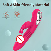 Delove Klitoris-Vibratoren Realistischer Silikon-Dildo Klitoris-Nippel-Massagegerät G-Punkt-Stimulator Erotikspielzeug für Frauen Männer Paare