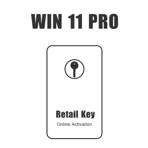 正版win 11 pro oem许可证密钥100% 在线激活银标签适用于Windows 11 Pro密钥贴纸热卖12个月保修