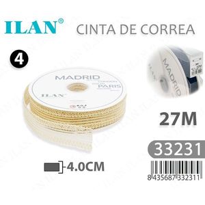 Nastro Tessuto ILAN 4.0Cm 27M Per Cinghie Design Madrid - Product Image 3
