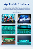 Stérilisateur UV XPES, tunnel de stérilisation, machine de stérilisation pour la surface des gâteaux, équipement de désinfection par tunnel UV pour les noix et les fruits