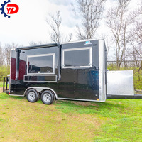 Taco Food Van Waffle House Camion de crème glacée halal Donut Cookies Kiosque Hot Dog Cart Restaurant mobile à vendre