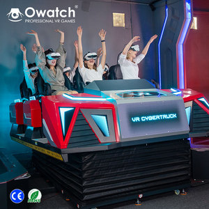 インタラクティブ9D VRシミュレーター VRサイバートラック 素晴らしいプレイ体験を提供する遊園地向けバーチャルリアリティマシン - Product Image 1