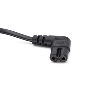 3M C7 Cordon d'alimentation à angle de 90 degrés pour <span class=keywords><strong>Samsung</strong></span> Philips Sony LED <span class=keywords><strong>TV</strong></span> EU Schuko CEE7/16 à IEC C7 Câble adaptateur d'alimentation Cordon VDE - Product Image 5