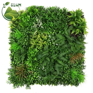 Plantas Artificiales Decoracion felce appesa a parete esterna appesa foglie verdi appese piante artificiali finta pianta - Product Image 6