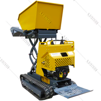 Dumper sur chenilles léger de 0,8 tonne R pour travaux agricoles et de construction