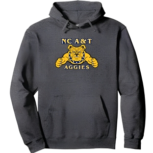 Sudadera con Capucha NCA&T, Sudadera Universitaria de los North Carolina A&T Aggies, Sudadera Informal de Forro Polar, Sudadera con Capucha de Manga Larga, Bolsillo Tipo Canguro - Product Image 3