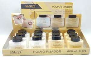 Polvo Fijador de Maquillaje Saniye Mineral Translúcido Mate para Todo Tipo de Piel Artículo Bl623 - Product Image 3