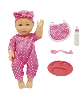 Großhandel 12 Zoll schöne Kunststoff beliebte Mädchen Spielzeug Zubehör Puppen Baby Spielzeug für Mädchen