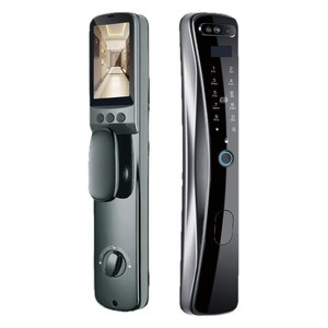 Serrure Intelligente Trudian Contact TD-W2-B pour le Commerce Extérieur avec Reconnaissance Faciale, Empreinte Digitale, Caméra 2MP, Alliage d'Aluminium, Œil Magic et Contrôle via l'Application Tuya - Product Image 5