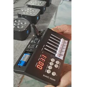 Mini contrôleur de lumière 54CH DMX54 DJ Stage DMX 512 contrôleur de Console de lumière