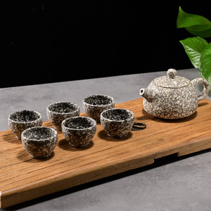 Zisha Teapot 4 People Durable Simple Style Tea Ceremony Use - Product Image 3
