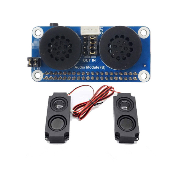 3B/4B Speaker Expansion Board Audio Amplification PWM Sound Card