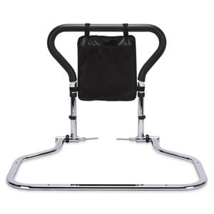 Main courante pliante pour lit, dispositif d'assistance en fer plaqué pour personnes âgées et femmes enceintes, pratique, durable, léger et confortable - Product Image 1