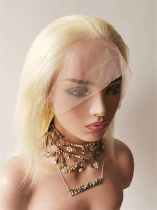 CF06 360フルレース人毛613ブロンドウィッグブラジル人バージン人毛フルフロントフロントレース編組ウィッグ人毛フルhdレースウィッグ - Product Image 4