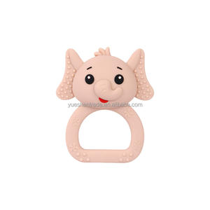 Jouets de dentition en <span class=keywords><strong>silicone</strong></span> souple OEM et ODM pour bébés Jouet de dentition et à mâcher <span class=keywords><strong>Hochet</strong></span> de dentition <span class=keywords><strong>personnalisable</strong></span> pour nourrissons - Product Image 6