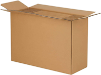 Caja de Cartón Corrugado con Cierre Automático, Caja de Cartón Plegable para Envíos por Correo, Embalaje de Regalos DIY y Envío de Paquetes Pequeños