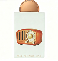 Eau de parfum unisexe de haute qualité inspirée des radios vintage, notes d'agrumes, style arabe, vaporisateur naturel