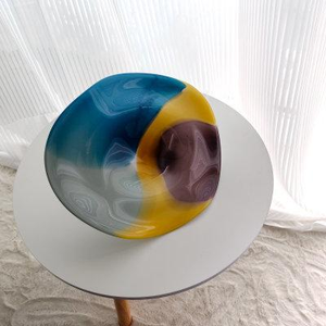 Cristal soplado a mano de Vidrio colorido <span class=keywords><strong>arte</strong></span> de la pared - Product Image 2