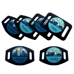 Funda de silicona personalizada para AirTag, para collar de perro o gato, con GPS, funda protectora para AirTag, deslizable, para rastreador GPS de perros. - Product Image 1