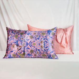 <span class=keywords><strong>Funda</strong></span> de almohada de seda de morera 100% con estampado de 16 momme, <span class=keywords><strong>funda</strong></span> de almohada de seda de morera pura de alta calidad, logotipo personalizado suave - Product Image 1