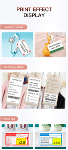 Niimbot <span class=keywords><strong>B21</strong></span> Étiqueteuse portable à grande vitesse de type C Machine à étiqueter commerciale <span class=keywords><strong>B21</strong></span> Compatible avec les téléphones, les ordinateurs et les tablettes - Product Image 6