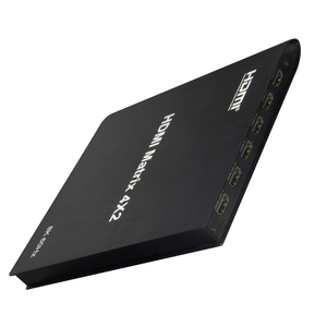 อะแดปเตอร์8K 60Hz <span class=keywords><strong>HDMI</strong></span> <span class=keywords><strong>Matrix</strong></span> <span class=keywords><strong>4x2</strong></span>รองรับ HDCP2.3พร้อม EDID 8K <span class=keywords><strong>HDMI</strong></span> SWITCH <span class=keywords><strong>Splitter</strong></span> <span class=keywords><strong>4x2</strong></span> - Product Image 1