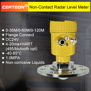 0-35M High Frequency 80GHz <strong>Level</strong> <strong>Transmitter</strong> for DN50 DN100 Tank Applications with Flange <strong>Radar</strong> <strong>Level</strong> Meter - Product Image 2
